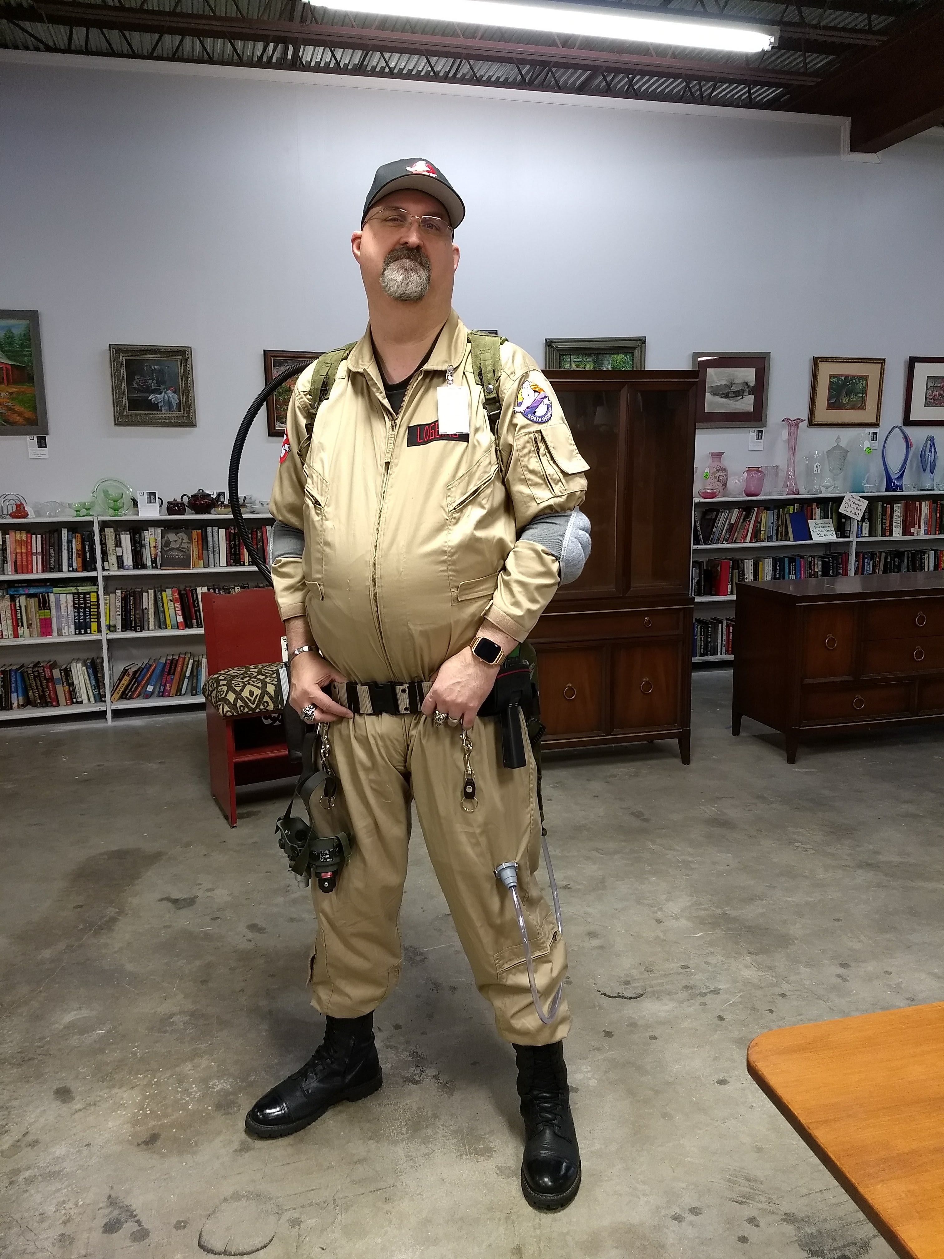 North Georgia Ghostbusters group co-founder Van Loggins